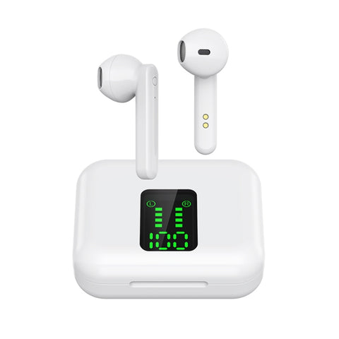 P100pro TWS Bluetooth 5.0 Auricolare Bluetooth wireless touch con scatola di ricarica e display digitale intelligente a LED, supporto Siri e chiamate