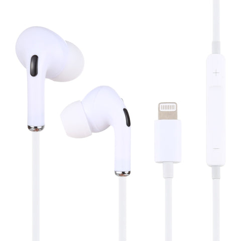 Auricolare cablato in-ear a 8 pin con microfono, lunghezza del cavo: circa 1,2 m, 8 Pin