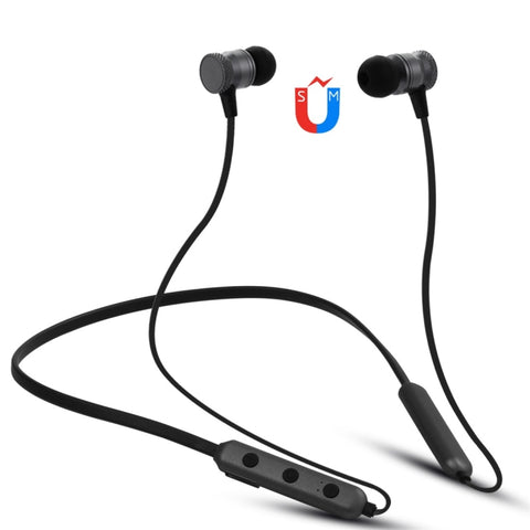 BT-890 Bluetooth 4.2 Auricolare Bluetooth con design a collo appeso, supporto per riproduzione musicale, commutazione, controllo volume e risposta