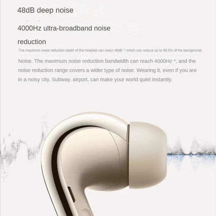 auricolare-wireless-originale-xiaomi-buds-4-pro-con-sensore-osseo-con-cancellazione-del-rumore-da-48-db-buds-4-pro - immagine 6