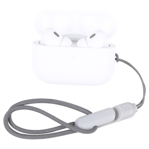 Per Apple AirPods Pro 2 auricolare Bluetooth wireless cordino anti-smarrimento della custodia del telefono, High Imitation Grey