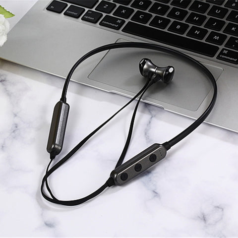 Auricolare Bluetooth wireless sportivo MG-G18 Bluetooth 4.2, scheda di supporto