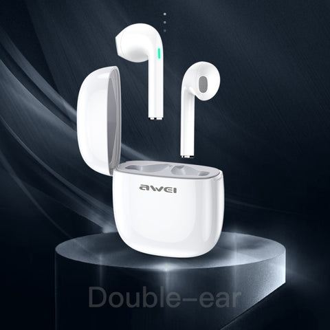 Awei T28 Bluetooth V5.0 Ture Wireless Sports TWS Auricolare con custodia di ricarica