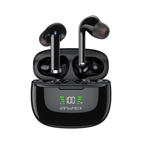 Awei TA8 Bluetooth 5.2 ANC Auricolare Bluetooth wireless con riduzione attiva del rumore, TA8