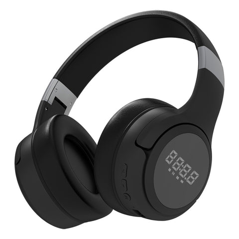 Auricolare musicale stereo Bluetooth con fascia pieghevole ZEALOT B28 con display