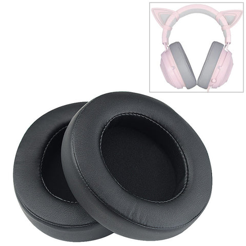 2 pezzi per Razer Kraken 7.1 V2 Pro cuscino per cuffie spugna nera copertura in rete paraorecchie cuscinetti di ricambio, For Razer Kraken 7.1 V2 Pro(Black Net) - Novalix Store