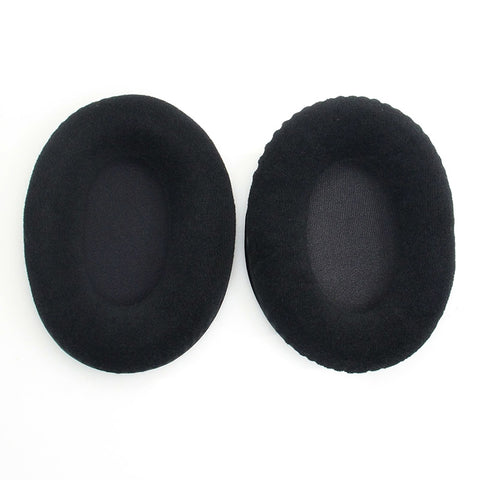 2 PCS Per Kingston KHX-HSCP / HyperX Cloud II Cuscino Per Cuffie Flanella Nera Netto Spugna Copertura Paraorecchie Cuffie di Ricambio, For Kingston KHX-HSCP HyperX Cloud II(Flannel Black) - Novalix Store