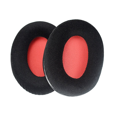 2 PCS Per Kingston KHX-HSCP / HyperX Cloud II Cuscino Per Cuffie Flanella Rosso Netto Spugna Copertura Paraorecchie Cuffie di Ricambio, For Kingston KHX-HSCP HyperX Cloud II(Flannel Red) - Novalix Store