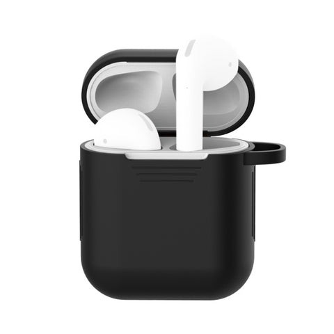 Custodia in silicone antiurto per auricolari wireless Apple AirPods