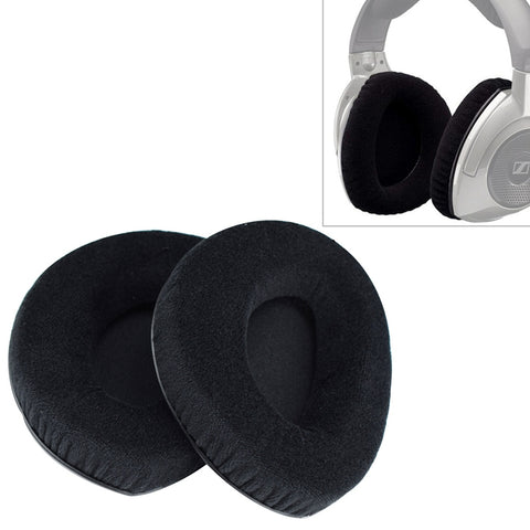2 pezzi per Sennheiser RS160 / 170 / HDR170 / 180 / 160 flanella auricolare fodera per cuscino paraorecchie cuscinetti di ricambio senza fibbia, Flannelette - Novalix Store