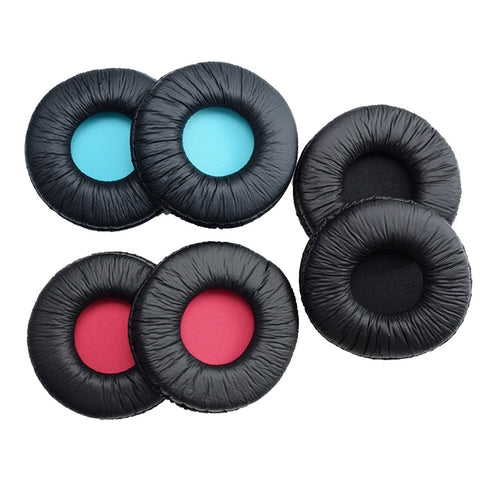 2 pezzi per SONY MDR-V55 auricolare cuscino copertura in pelle paraorecchie cuscinetti di ricambio