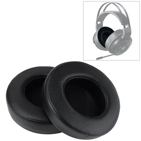 2 pezzi per Razer Thresher Ultimate auricolare cuscino copertura in spugna paraorecchie cuscinetti di ricambio, For Razer Thresher Ultimate (Sponge) - Novalix Store