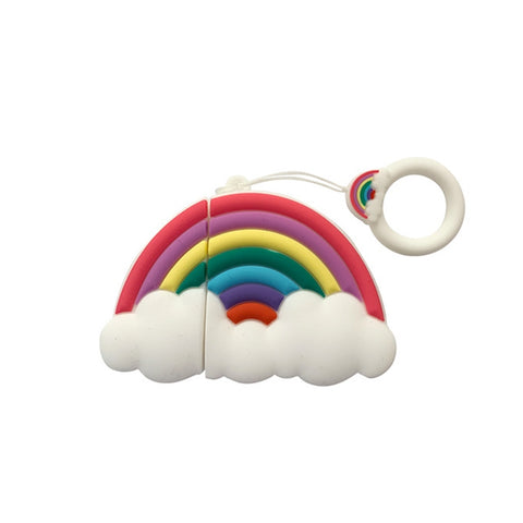 Custodia protettiva in silicone multicolore per AirPods 1/2 -