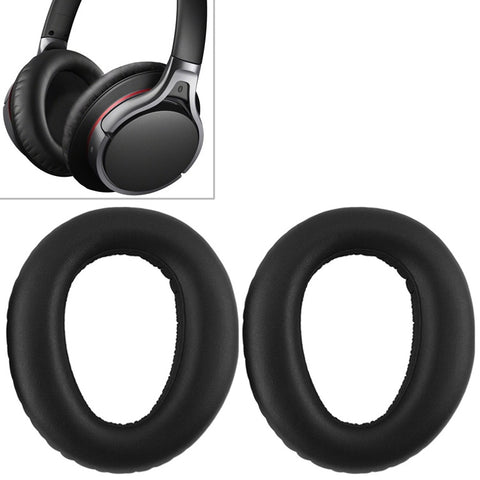 Custodia protettiva per cuffie in spugna da 2 pezzi con fibbia per scheda per Sony MDR-10RBT / MDR-10RNC / MDR-10R