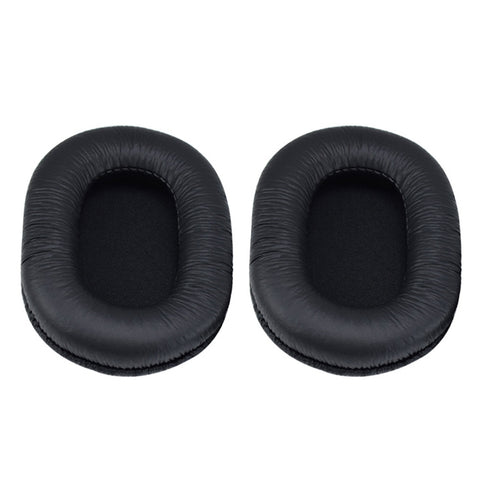 Custodia protettiva in spugna per cuffie da 2 pezzi per Sony MDR-7506 / MDR-V6 / MDR-CD900ST, Black Wrinkled