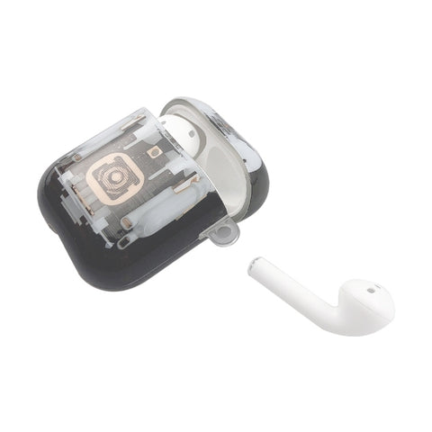 Per AirPods 1/2 Custodia protettiva per auricolari in TPU con struttura meccanica, For AirPods 1 / 2