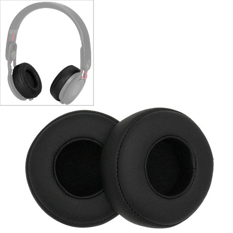 2 pezzi per cuffie Beats Studio Mixr, paraorecchie protettivi in pelle, in spugna, Black, Red, White