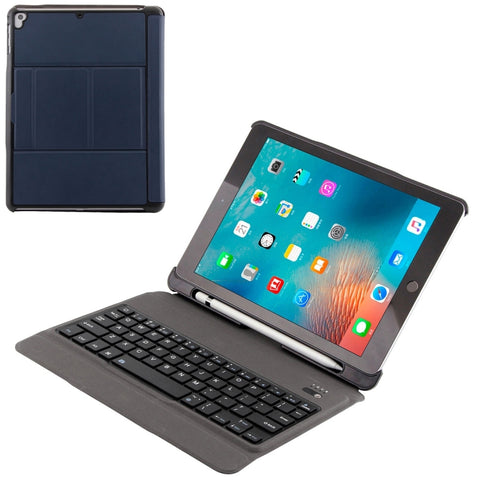 T-201 Tastiera ultrasottile Bluetooth 3.0 staccabile + Custodia tablette en peau avec texture peau d'agneau pour iPad Air / Air 2 / iPad Pro à 9,7 pouces, prend en charge la régulation multi-angulaire, T-201