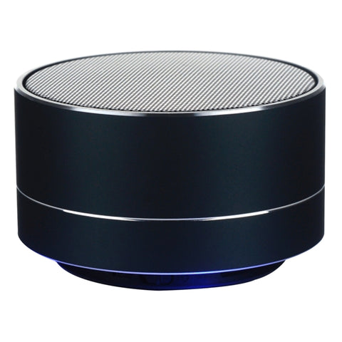 Mini haut-parleur Bluetooth portable A10, micro et LED intégrés, supporte les appels en direct et la fiche TF