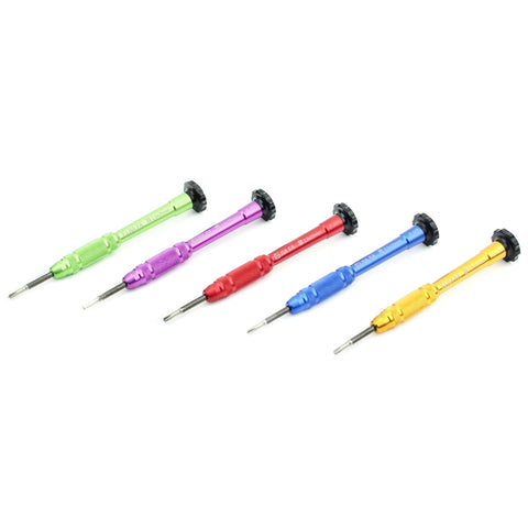 Cacciavite JIAFA JF-609-0.8 Pentalobe 0.8 per viti della porta di ricarica dell'iPhone, 0.8 Pentalobe (Green), 0.8 Pentalobe Red, 0.8 Pentalobe (Blue), 0.8 Pentalobe Magenta, 0.8 Pentalobe