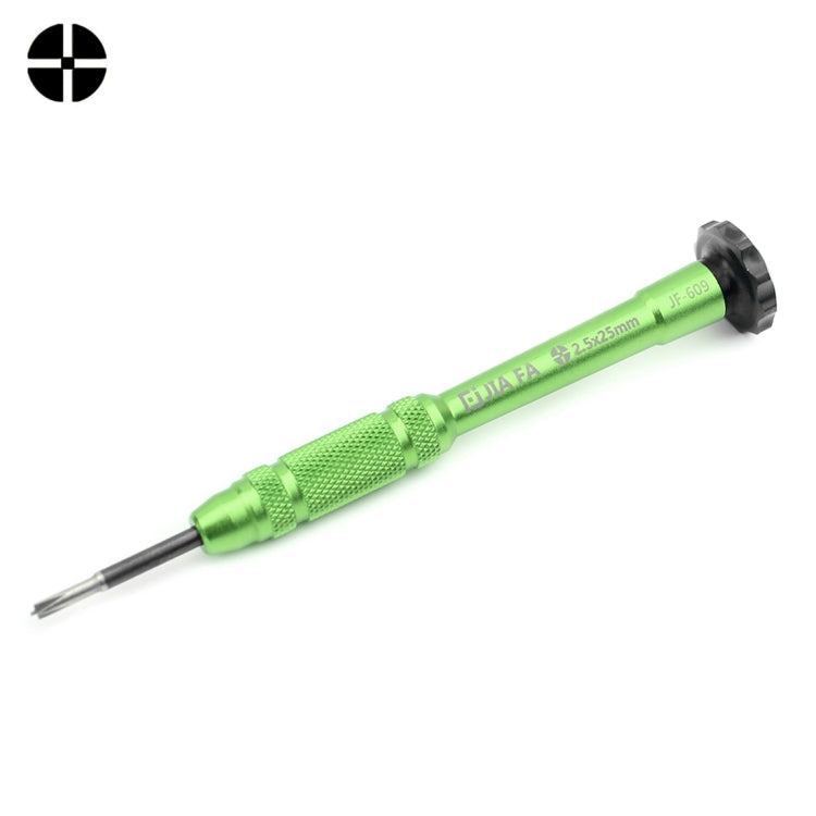 JIAFA JF-609-2.5 Hollow Cross Tip 2.5 Middle Bezel Repair Screwdriver, JF-609-2.5, 2.5 Hollow Cross (Green), 2.5 Hollow Cross Red, 2.5 Hollow Cross (Blu...