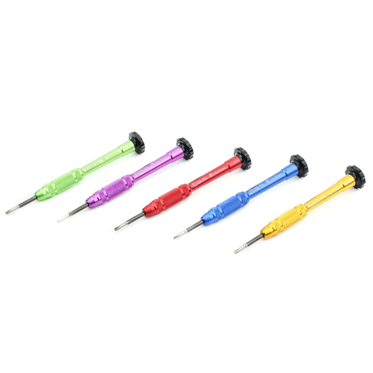 JIAFA JF-609-2.5 Hollow Cross Tip 2.5 Middle Bezel Repair Screwdriver, JF-609-2.5, 2.5 Hollow Cross (Green), 2.5 Hollow Cross Red, 2.5 Hollow Cross (Blu...