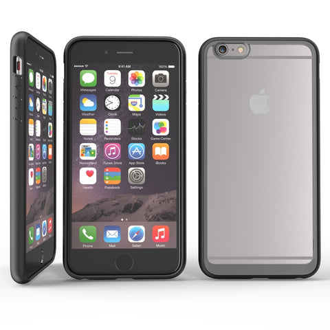 Custodia in PC acrilico con cornice bicolore per iPhone 6, For iPhone 6