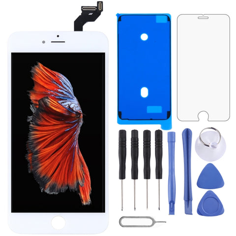 Schermo LCD e digitalizzatore assemblato completo per iPhone 6S Plus, i6S Plus White, i6S Plus Black