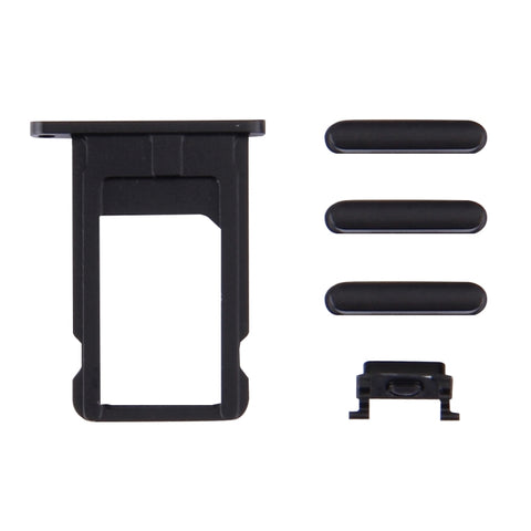 4 in 1 per iPhone 6s Plus (vassoio scheda + tasto controllo volume + pulsante accensione + tasto vibrazione interruttore mute), For iPhone 6s Plus - Novalix Store