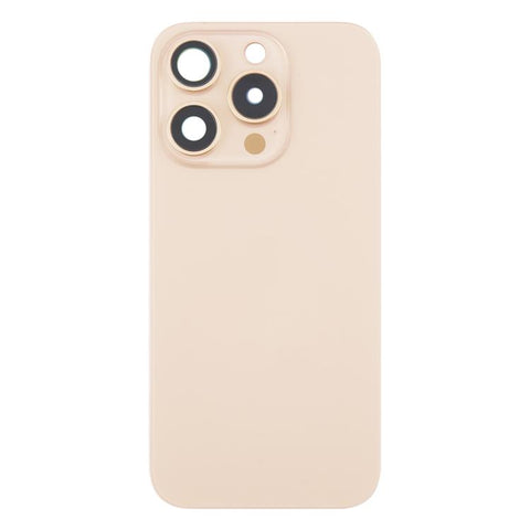 Cover posteriore in vetro con batteria e copriobiettivo per iPhone 16
