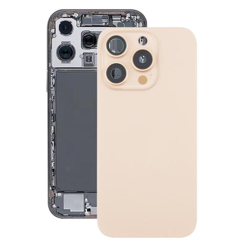 Per iPhone 16 Pro Max Cover posteriore in vetro originale con batteria e copriobiettivo della fotocamera + magnete MagSafe, For iPhone 16 Pro Max(Original with MagSafe)