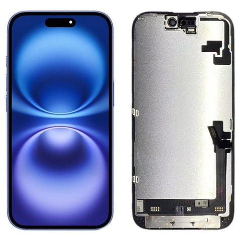 Pour iPhone 16 Schermo OLED Super Retina XDR original, pour iPhone 16 (Original)