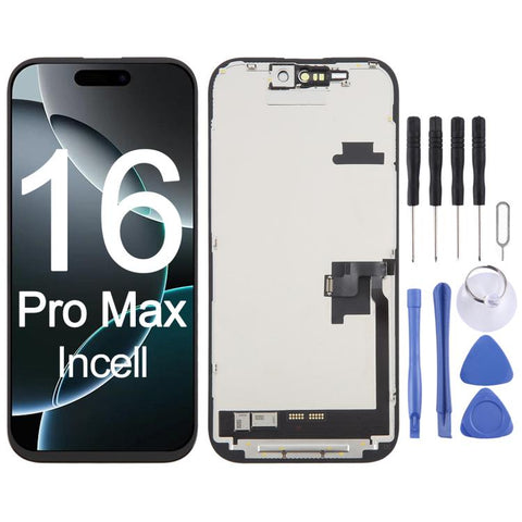 Écran LCD HD intégré pour iPhone 16 Pro, pour iPhone 16 Pro (HD intégré)