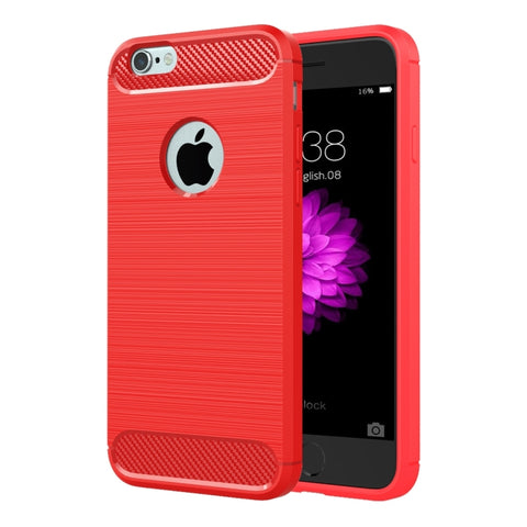 Pour iPhone 6 Plus et 6s Plus Housse de protection robuste en fibre de TPU avec trame spazzolata, pour iPhone 6 Plus et 6s Plus, pour 6P et 6sP