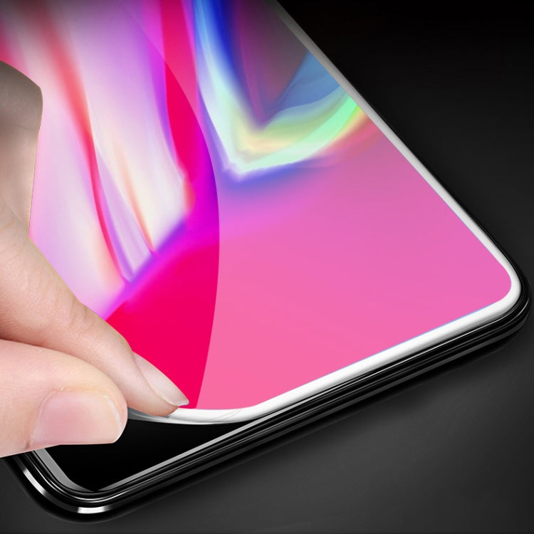 0.1mm 9H Full Screen Flexible Fiber Tempered Glass Film for iPhone 6 Plus & 6s Plus, For iPhone 6P & 6sP Black
