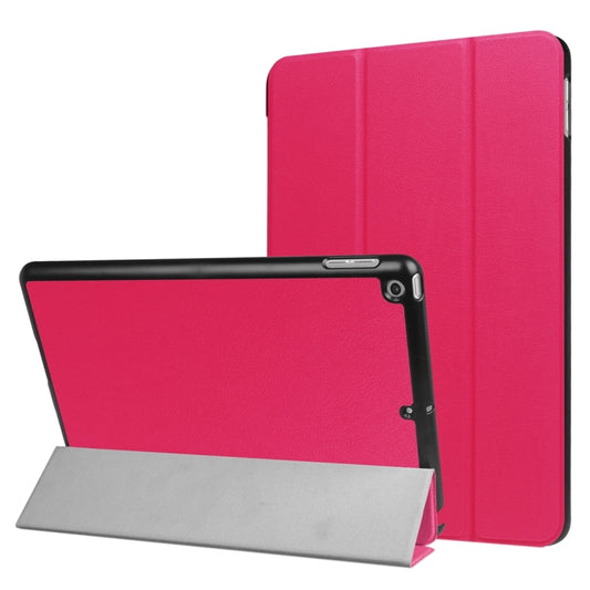 Per iPad 9.7 (2018) e iPad 9.7 (2017) Custodia in pelle con chiusura orizzontale Custer Texture con supporto triplo pieghevole e funzione Sleep/Wake-up, For iPad 9.7 inch 2017, For iPad 9.7 (2018) & iPad 9.7 (2017), For iPad 9.7 (2018)