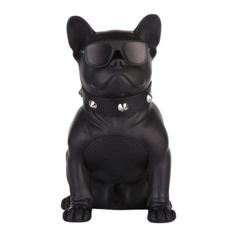 Haut-parleur stéréo sans fil Bluetooth Bulldog CH-M10, prise en charge TF/disco U/FM, noir