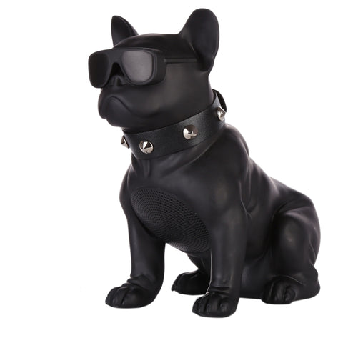 Haut-parleur stéréo sans fil Bluetooth Bulldog CH-M10, prise en charge TF/disco U/FM, noir