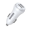 Dual USB Car Fast Charger with Android Cable - ipipoo XP-1