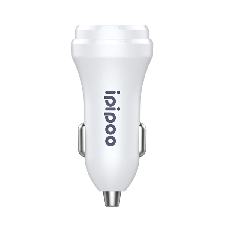 Dual USB Car Fast Charger with Android Cable - ipipoo XP-1