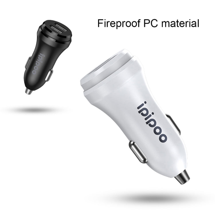 Dual USB Car Fast Charger with Android Cable - ipipoo XP-1