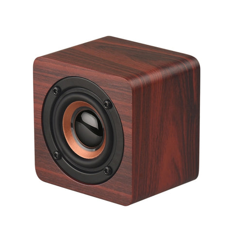 Q1 Mini altoparlante Bluetooth wireless portatile Mega Bass in legno