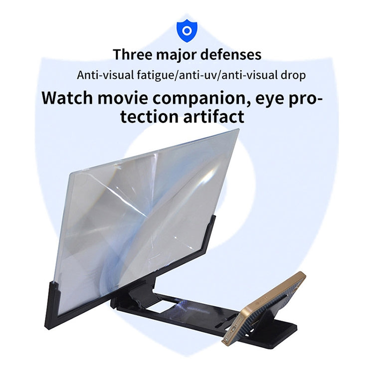 14-Inch Phone Screen Amplifier with Stand for Enhanced