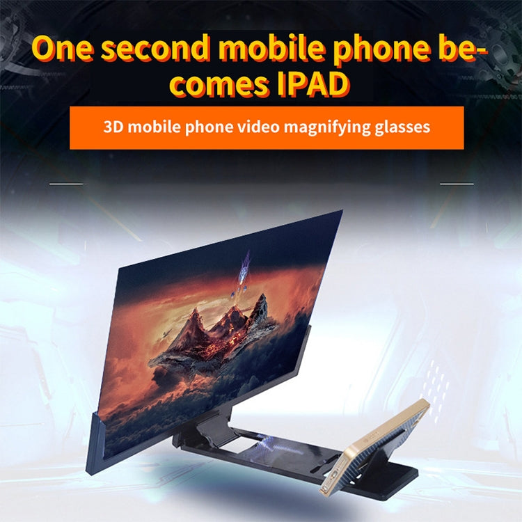 14-Inch Phone Screen Amplifier with Stand for Enhanced