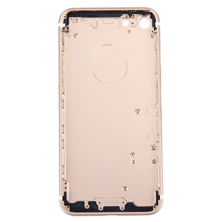 5 in 1 for iPhone 7 (Back Cover + Card Tray + Volume Control Key + Power Button + Mute Switch Vibrator Key) Full Assembly Housing Cover, For iPhone 7   ...
