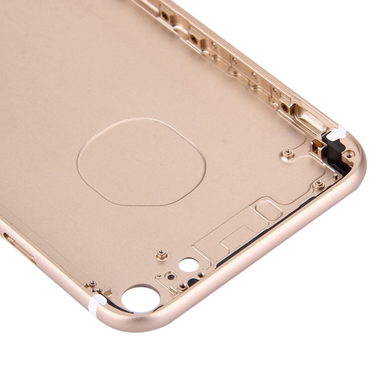 5 in 1 for iPhone 7 (Back Cover + Card Tray + Volume Control Key + Power Button + Mute Switch Vibrator Key) Full Assembly Housing Cover, For iPhone 7   ...