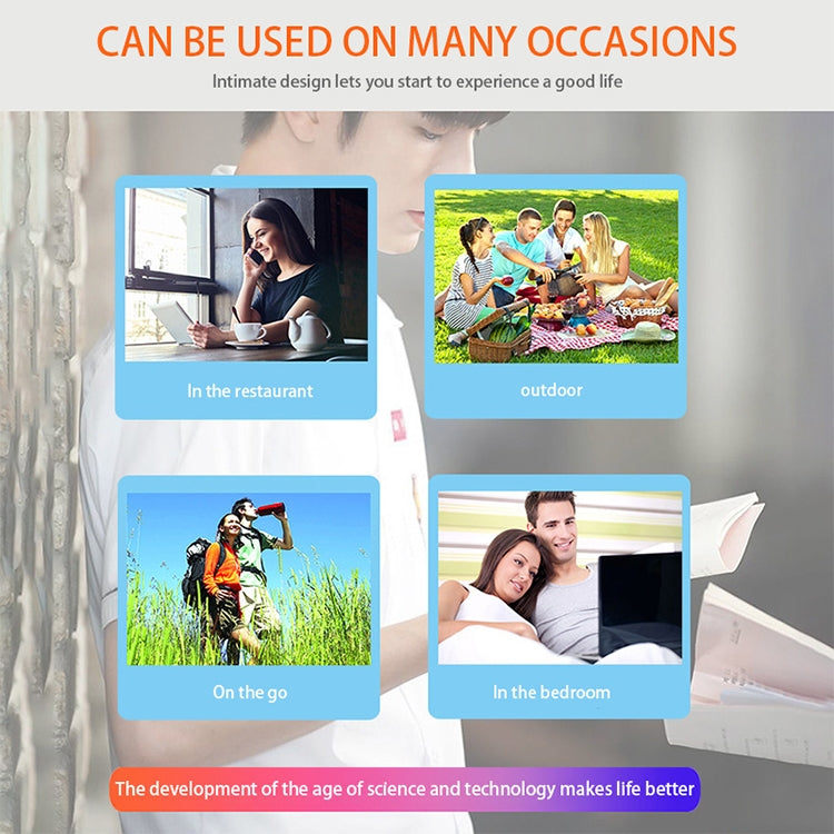10-Inch Mobile Phone Screen Amplifier with Bluetooth Speaker