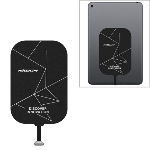 NILLKIN NKR01 pour iPad mini 7,9 pouces Short Magic Tag Plus Ricevitore di ricarica sans fil standard QI avec port à 8 broches, 8 broches court