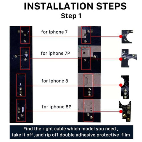 Pulsante Home (5a generazione) con cavo flessibile per iPhone 8 Plus / 7 Plus / 8 / 7, 5th for iPhone 8 Plus / 7 Plus / 8 / 7, 5th For iPhone 8 Plus / 7 Plus / 8 / 7