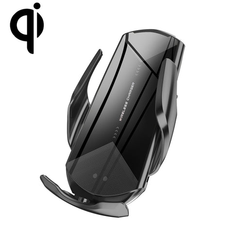 Q2 Support de téléphone portable sans fil avec prise magnétique automatique avec induction à rotation universelle de 15 W avec micro USB + 8 broches + connecteur magnétique Type-C / USB-C, Q2 Gold, Q2 Blue, Q2 Red, Q2 Silver, Q2 Black